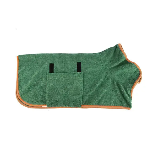 Microfiber Absorbent Pet Drying Coat - Nimitry