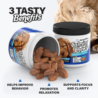 Natural Calming Treats to Reduce Dog Anxiety Chicken Flavor - Nimitry