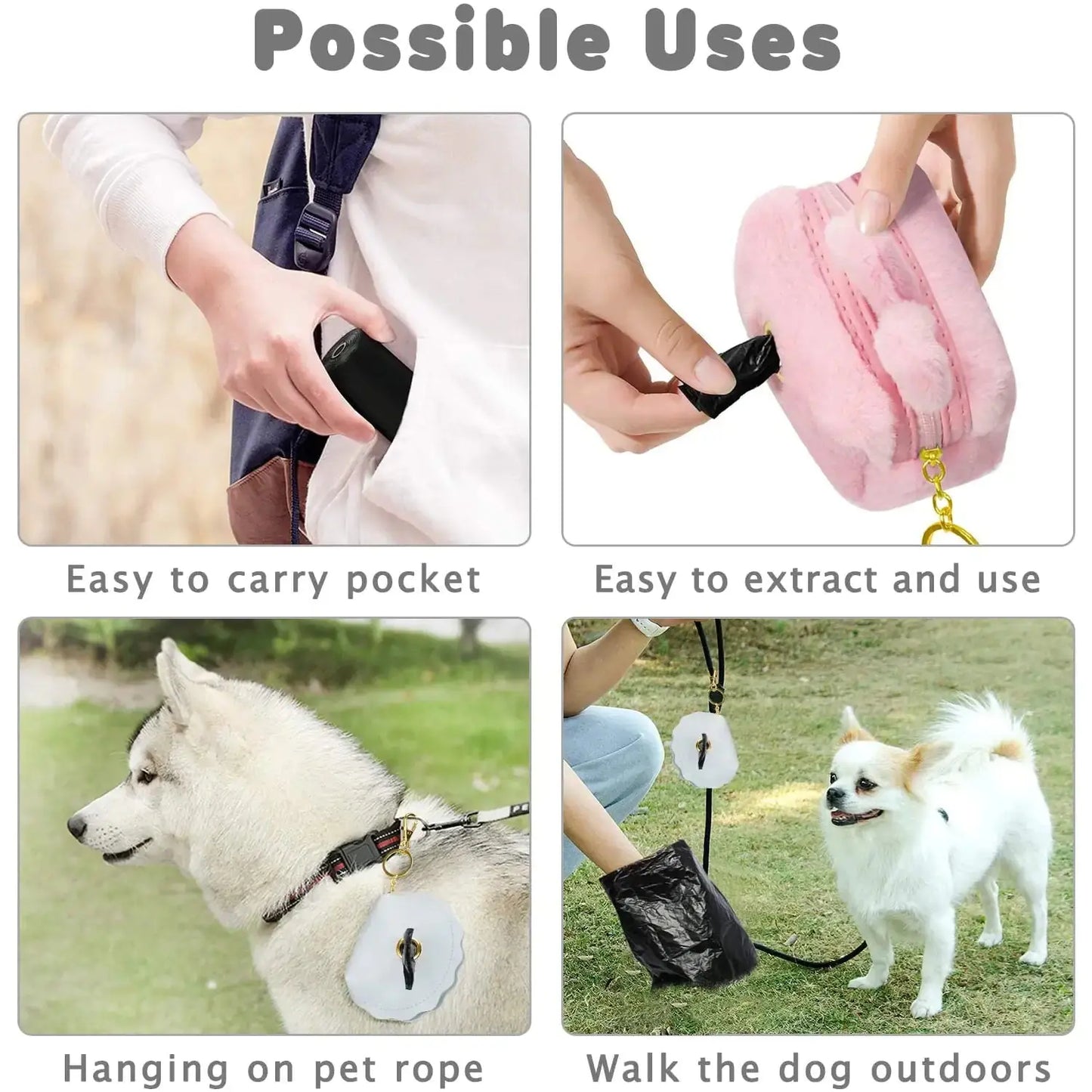 Pet Poop Bags Dispenser - Nimitry