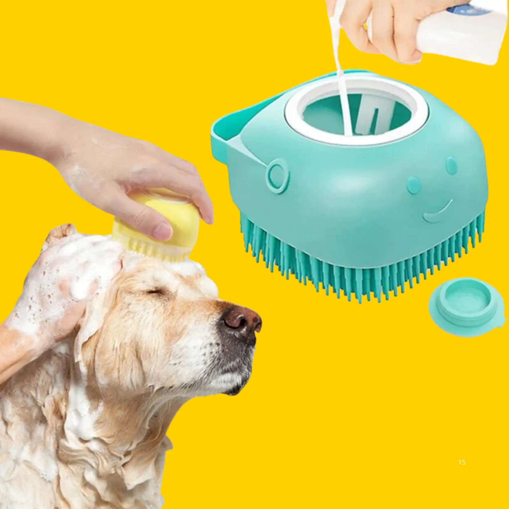 Shampoo Massager Brush For Dogs - Nimitry