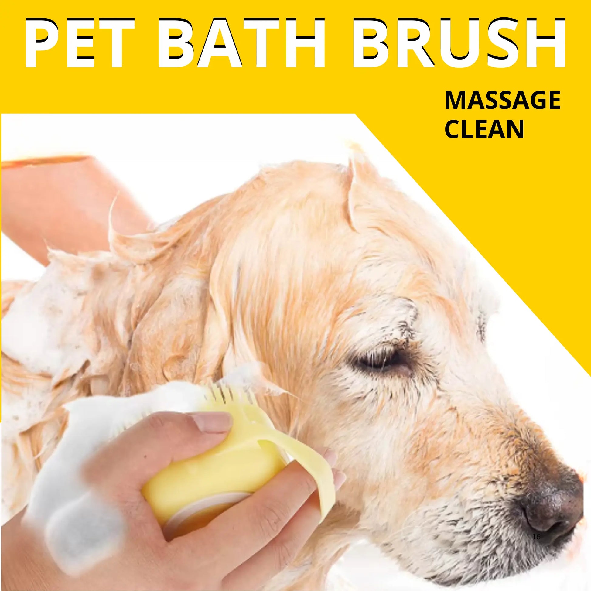 Shampoo Massager Brush For Dogs - Nimitry