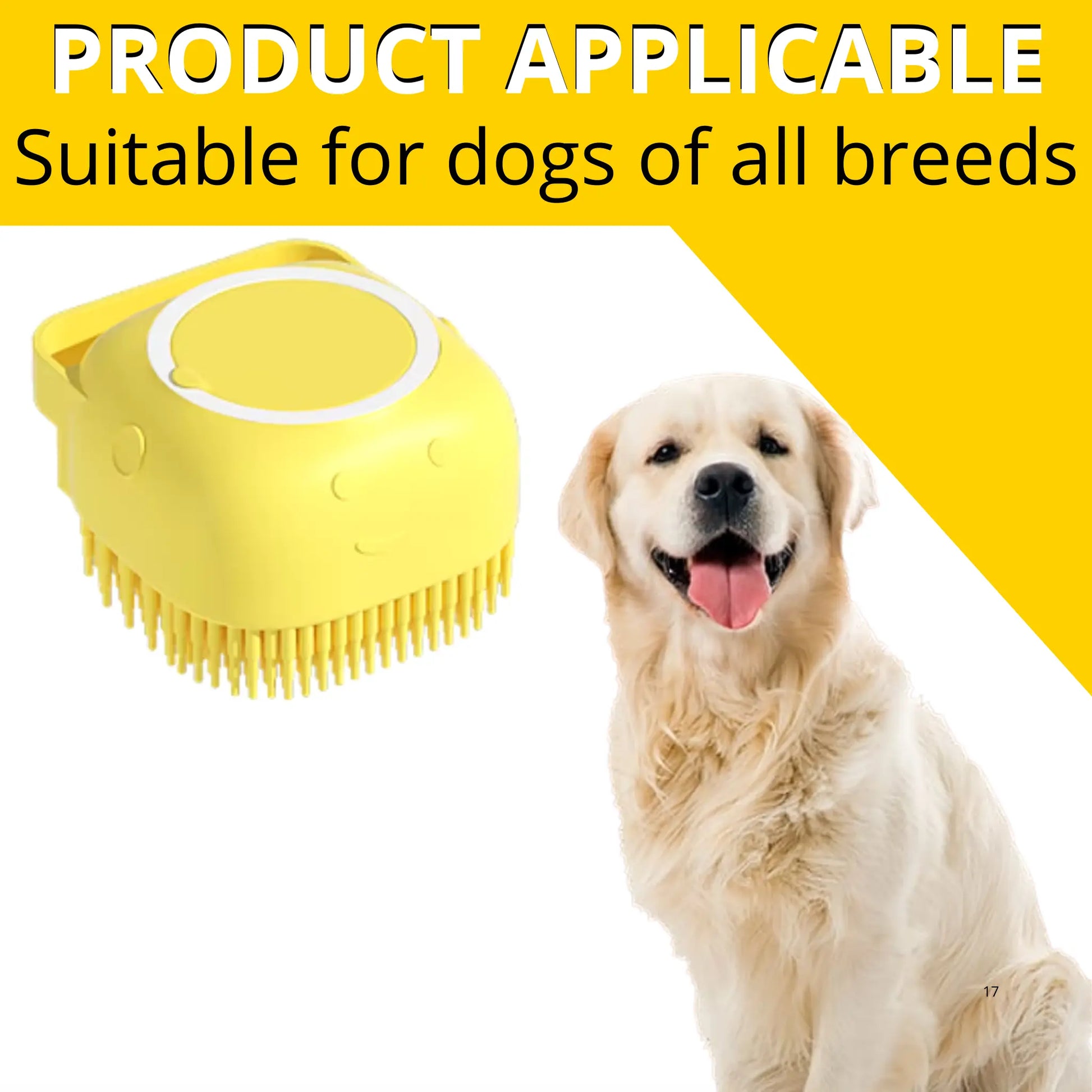 Shampoo Massager Brush For Dogs - Nimitry